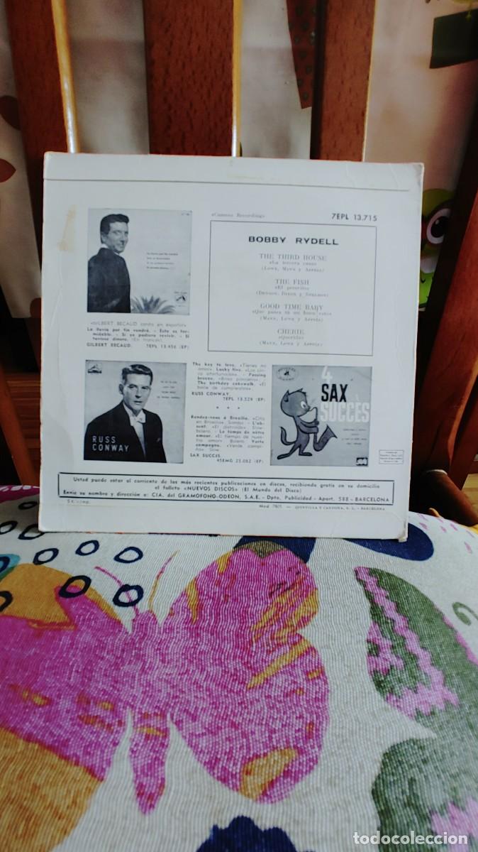 Discos de vinilo: BOBBY RYDELL-EP THE THIRD HOUSE +3 - Foto 2