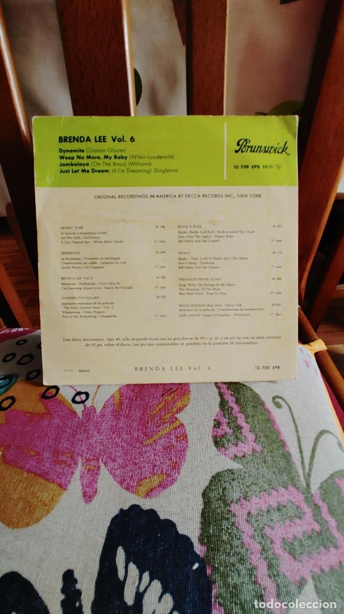 Discos de vinilo: BRENDA LEE-EP DYNAMITE +3 - Foto 2