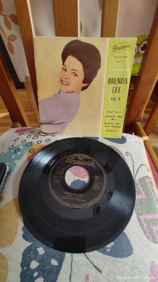 Discos de vinilo: BRENDA LEE-EP FOOL N&ordm; 1 +3 - Foto 1