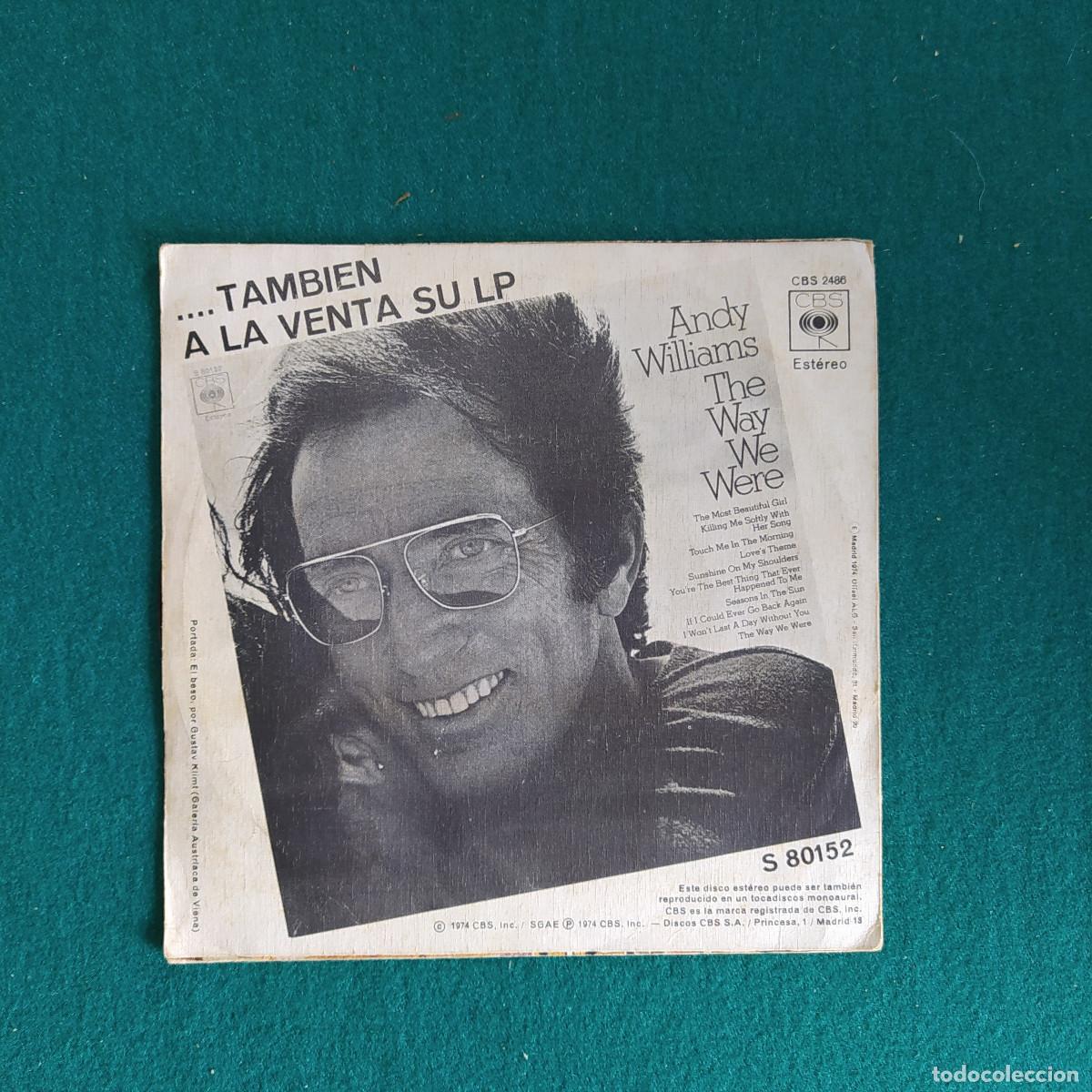 Discos de vinilo: Andy Williams &ndash; Tema De Amor - Foto 2