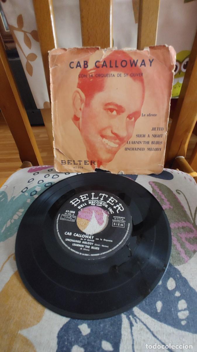 Discos de vinilo: CAB CALLOWAY-EP JILTED +3-PORT.EN MAL ESTADO - Foto 1