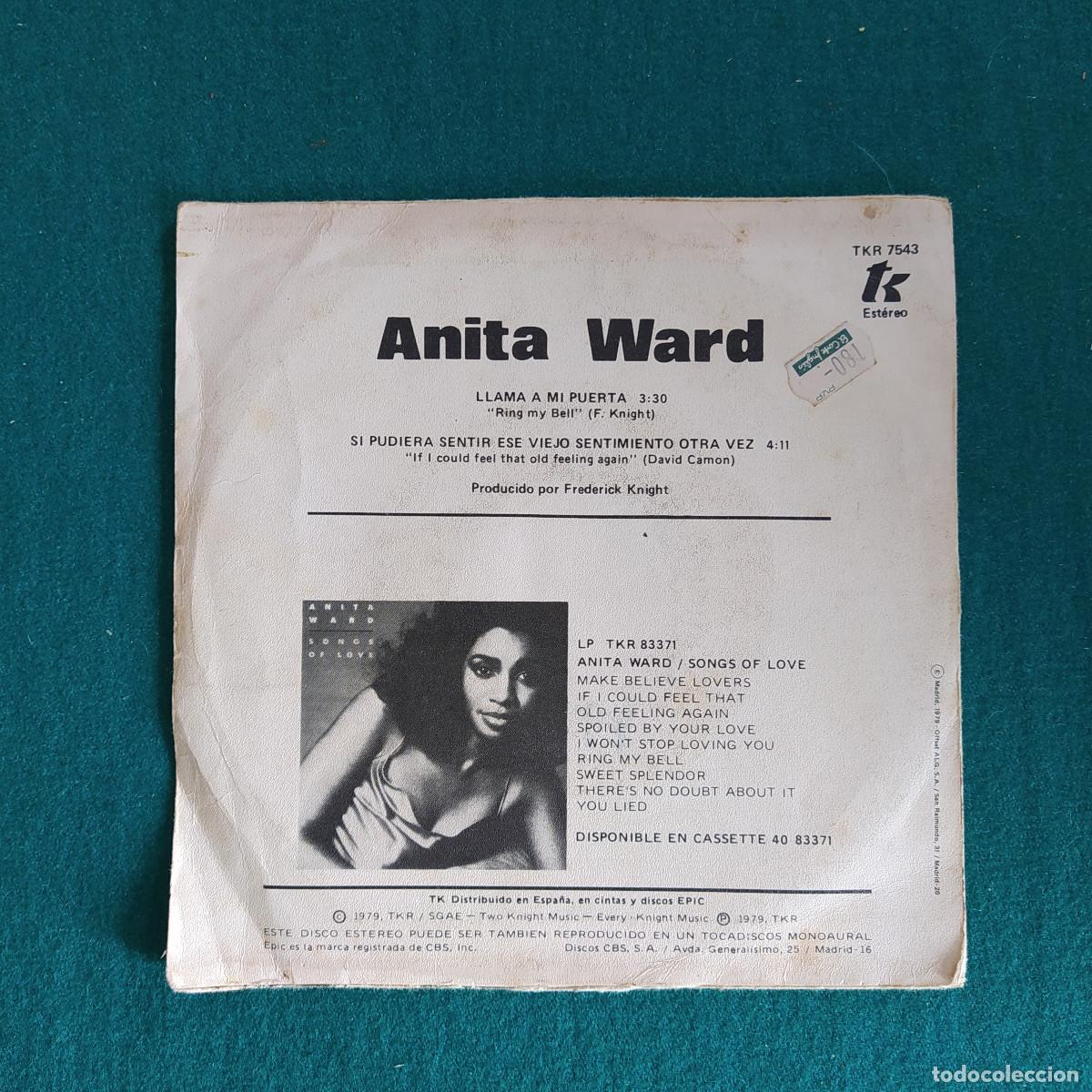 Discos de vinilo: Anita Ward &ndash; Llama A Mi Puerta - Foto 2