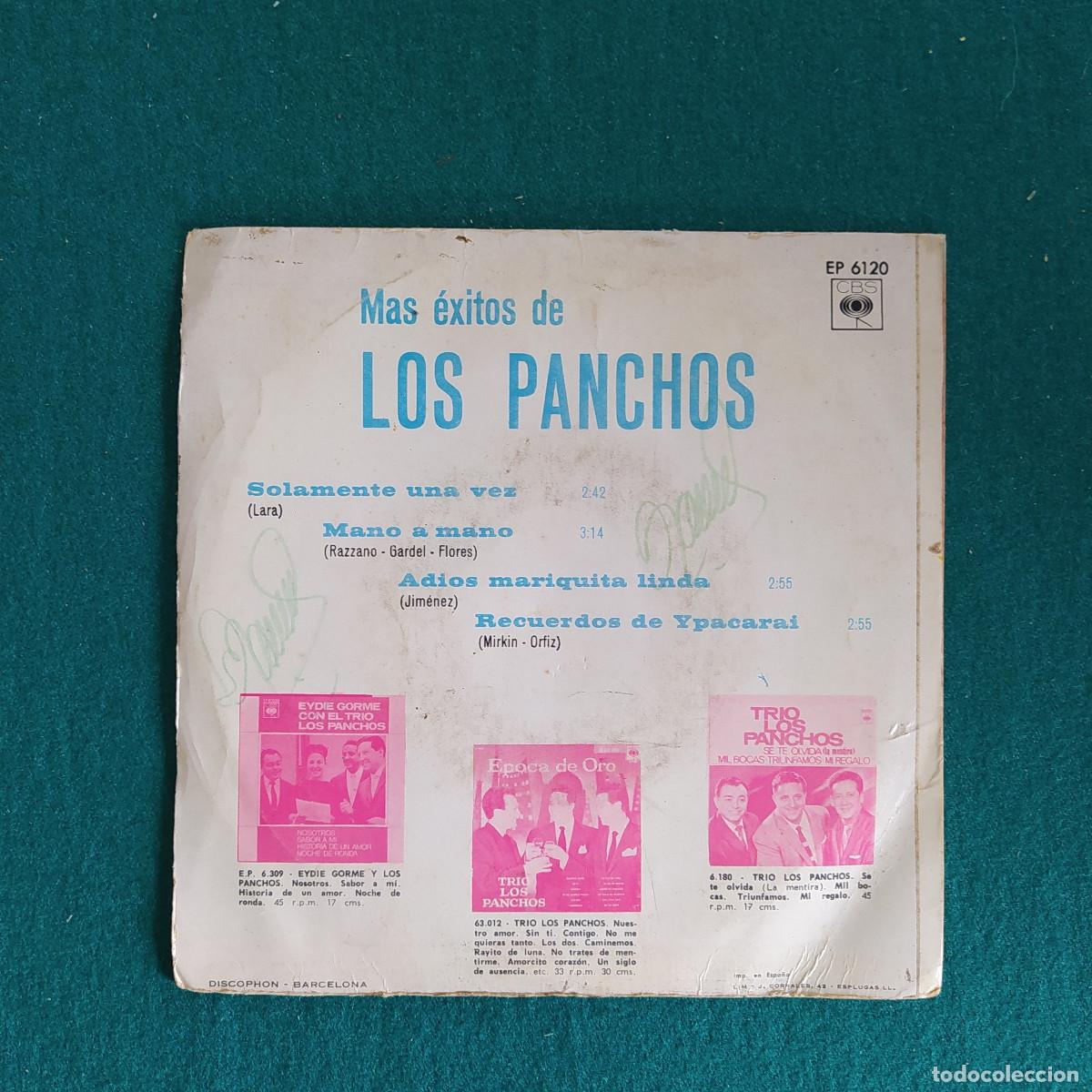 Discos de vinilo: Trio Los Panchos &ndash; Mas Exitos De Los Panchos - Foto 2