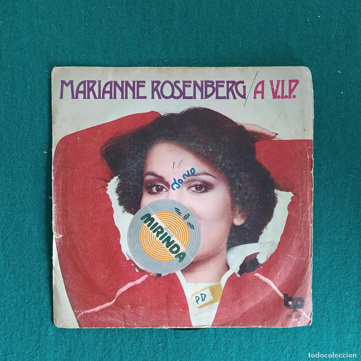Discos de vinilo: Marianne Rosenberg &ndash; A V.I.P. - Foto 1