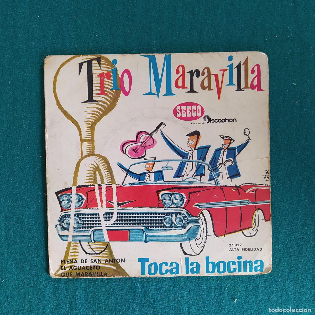 Discos de vinilo: Trio Maravilla &ndash; Toca La Bocina - Foto 1
