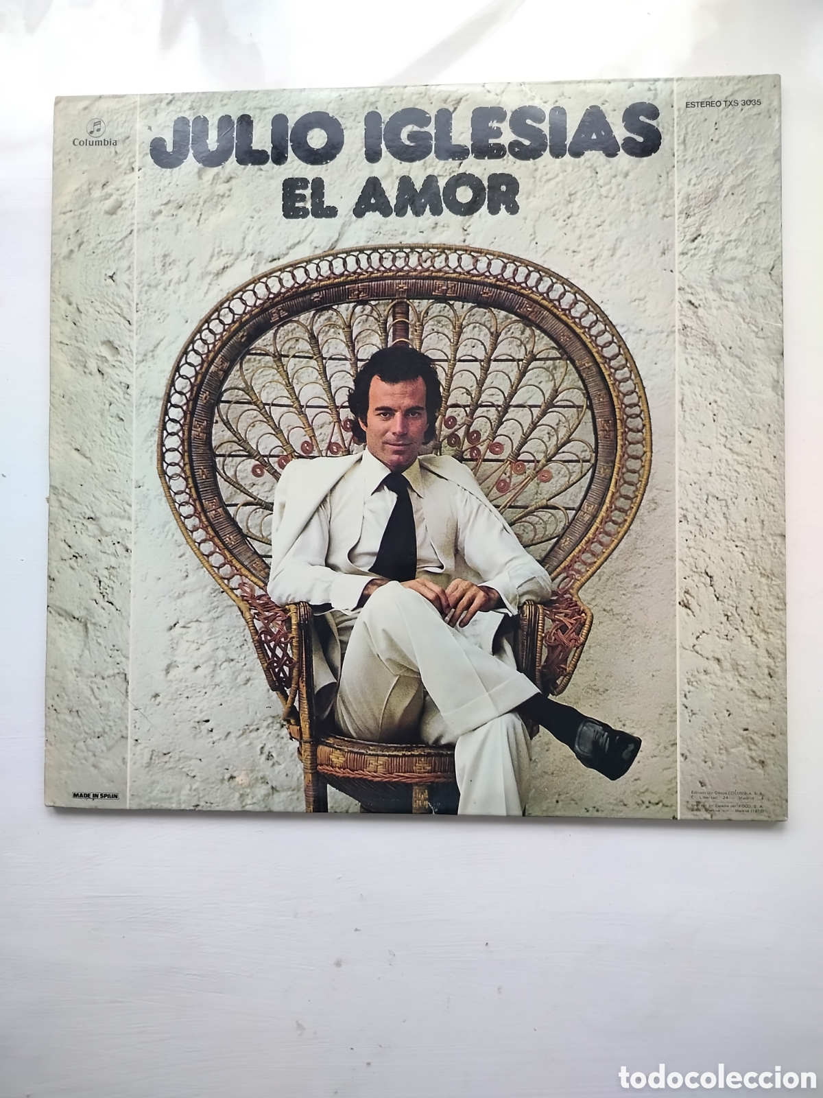 Discos de vinilo: Julio Iglesias LP El Amor - Foto 1