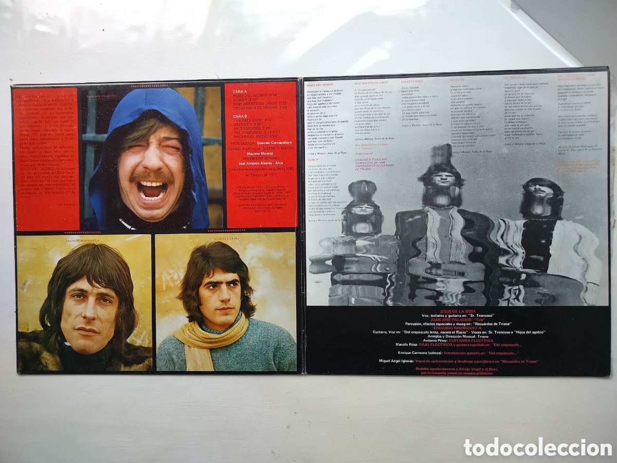 Discos de vinilo: Triana LP Hijos del Agobio - Foto 3