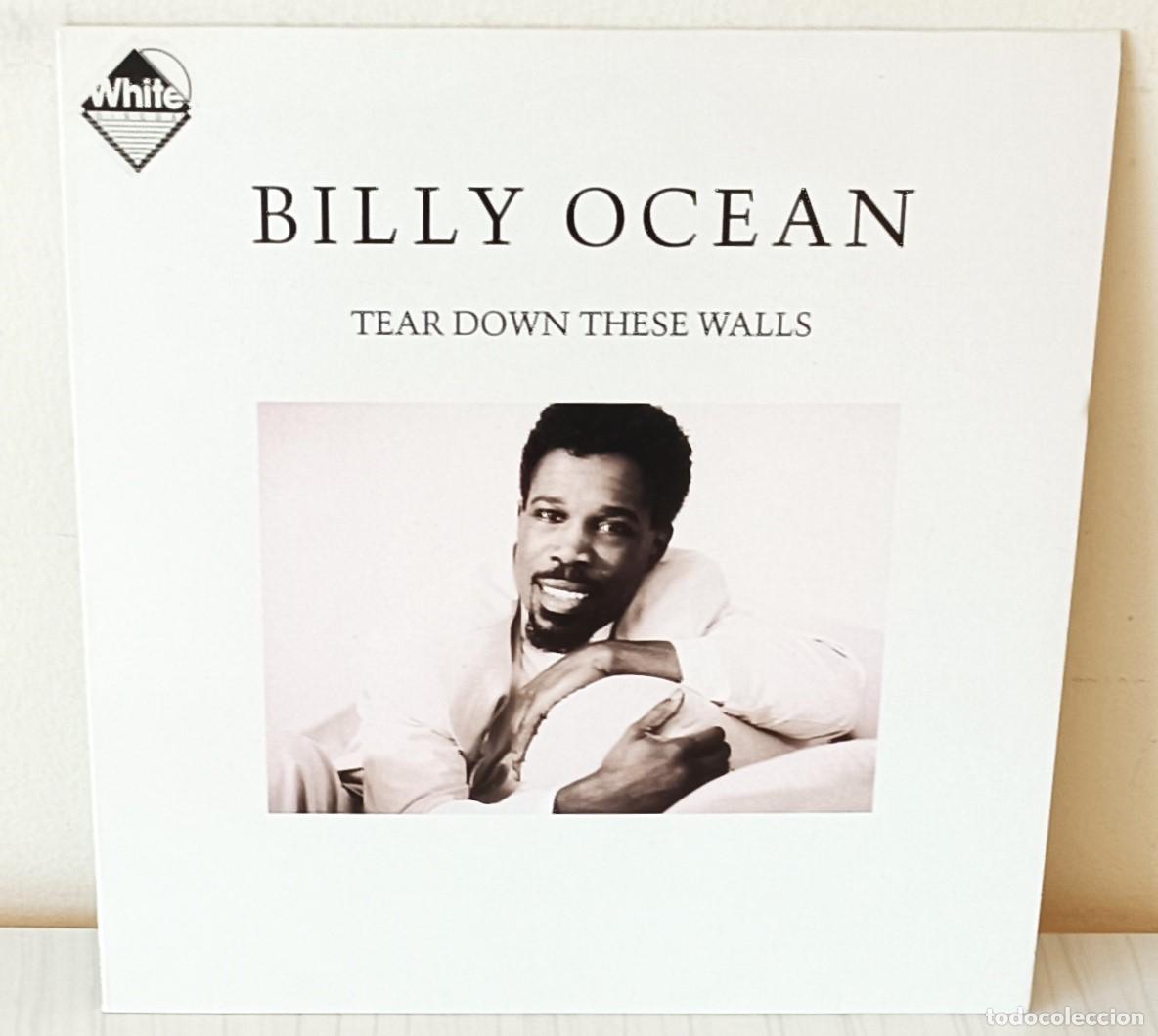 Discos de vinilo: BILLY OCEAN - TEAR DOWN THESE WALLS JIVE - 1988 - Foto 1