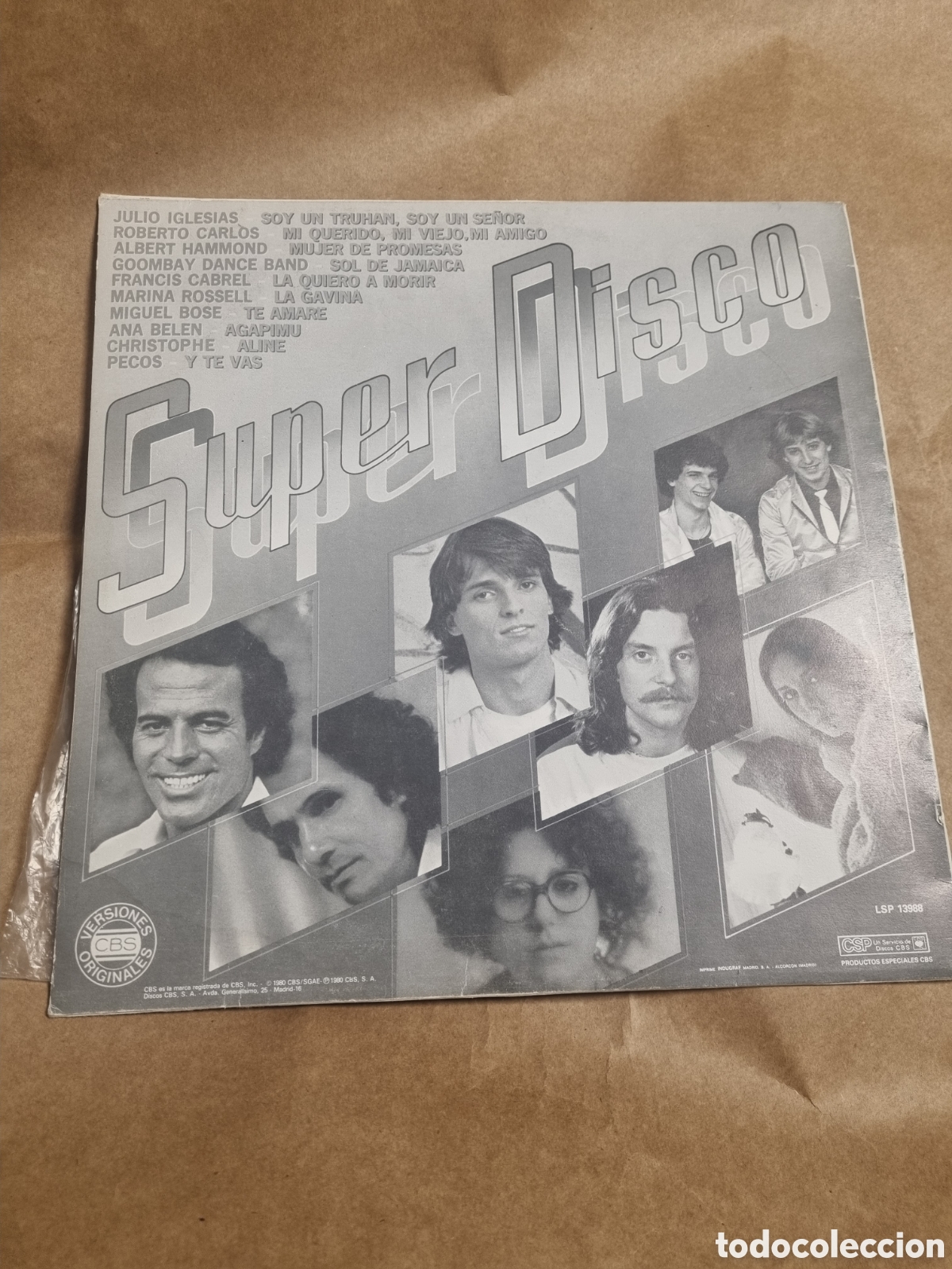 Discos de vinilo: VIN7096 super disco VINILO SEGUNDAMANO - Foto 2