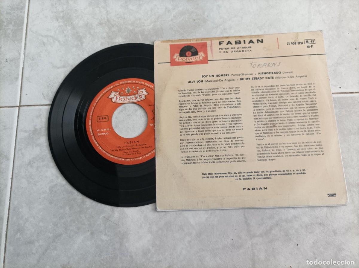 Discos de vinilo: Fabian ep -ojo leer- - Foto 2