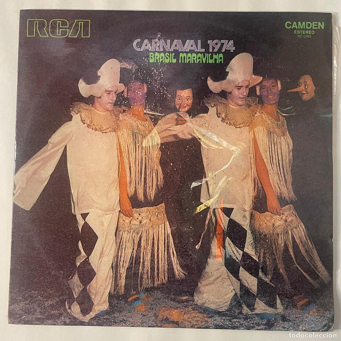 Disques de vinyle: CARNAVAL 1974 / BRASIL MARAVILHA (PARA LISTADO VER FOTOS) (LP RCA 1973) BRASIL