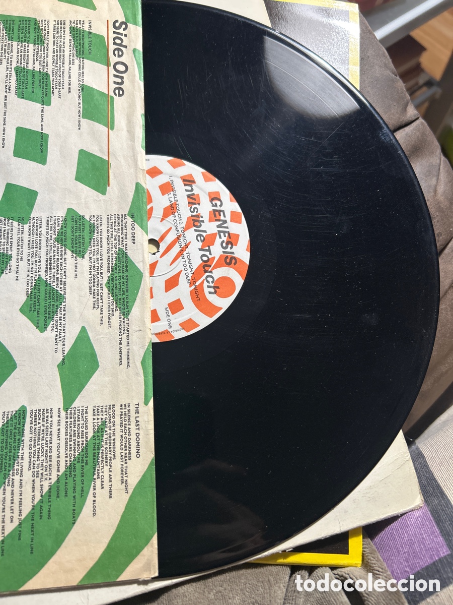Discos de vinilo: Genesis: invisible touch. Lp vinilo - Foto 3
