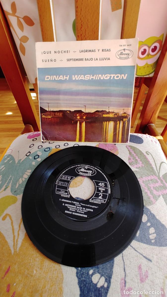 Discos de vinilo: DINAH WASHINGTON-EP QUE NOCHE +3 - Foto 1