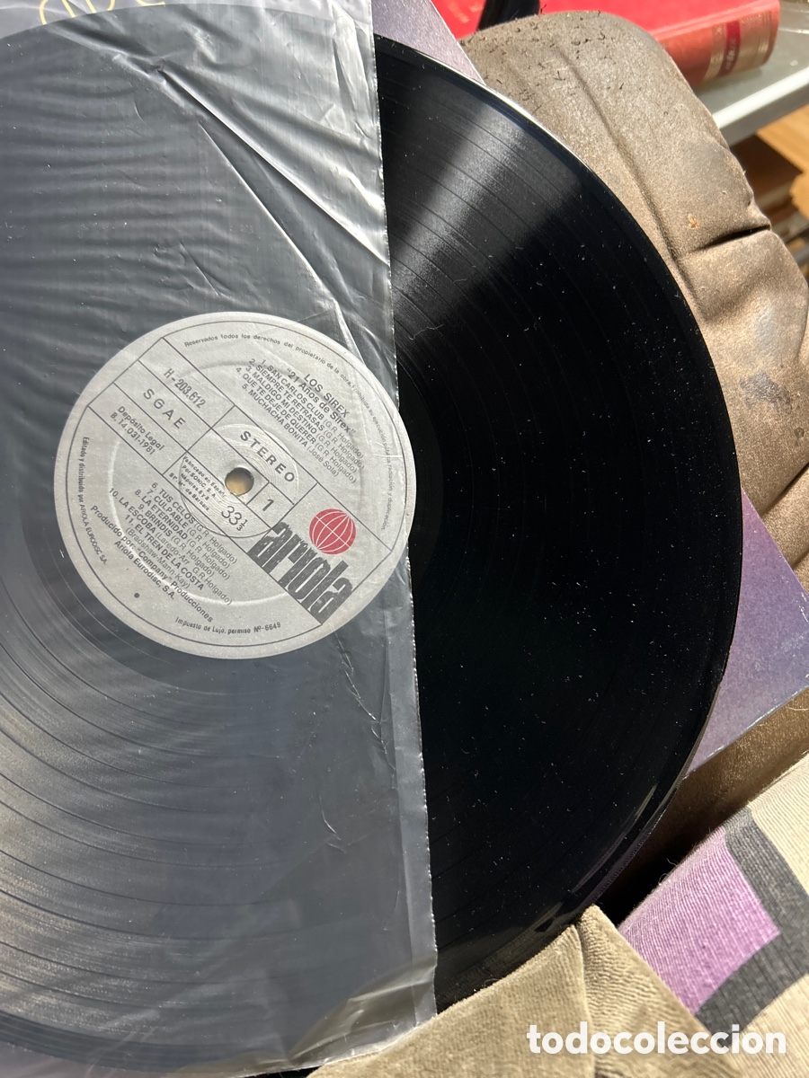 Discos de vinilo: 21 a&ntilde;os de sirex. Lp vinilo - Foto 3