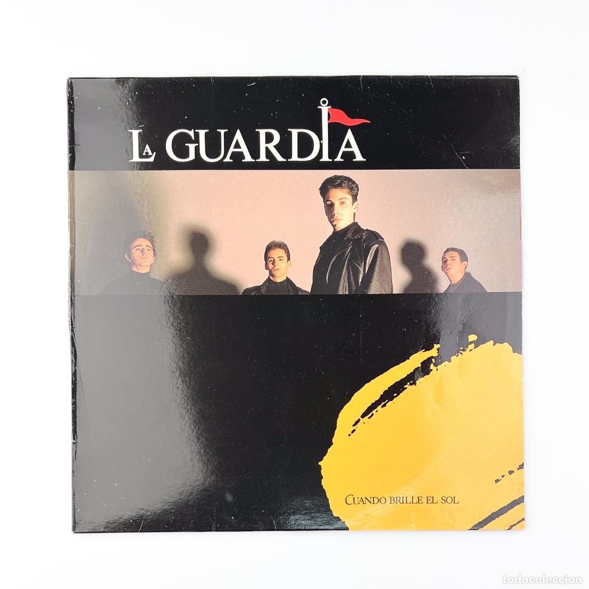 Discos de vinilo: LP. La Guardia. Cuando Brille El Sol (G+/VG) - Foto 1