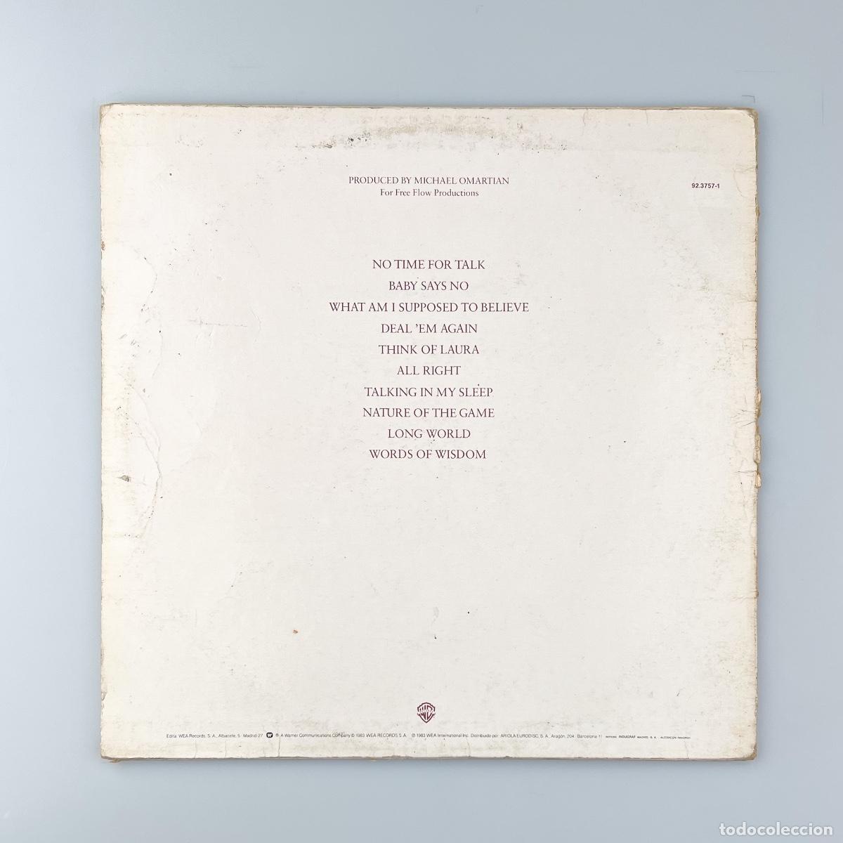 Discos de vinilo: LP. Christopher Cross. Another Page (G/G+) - Foto 2