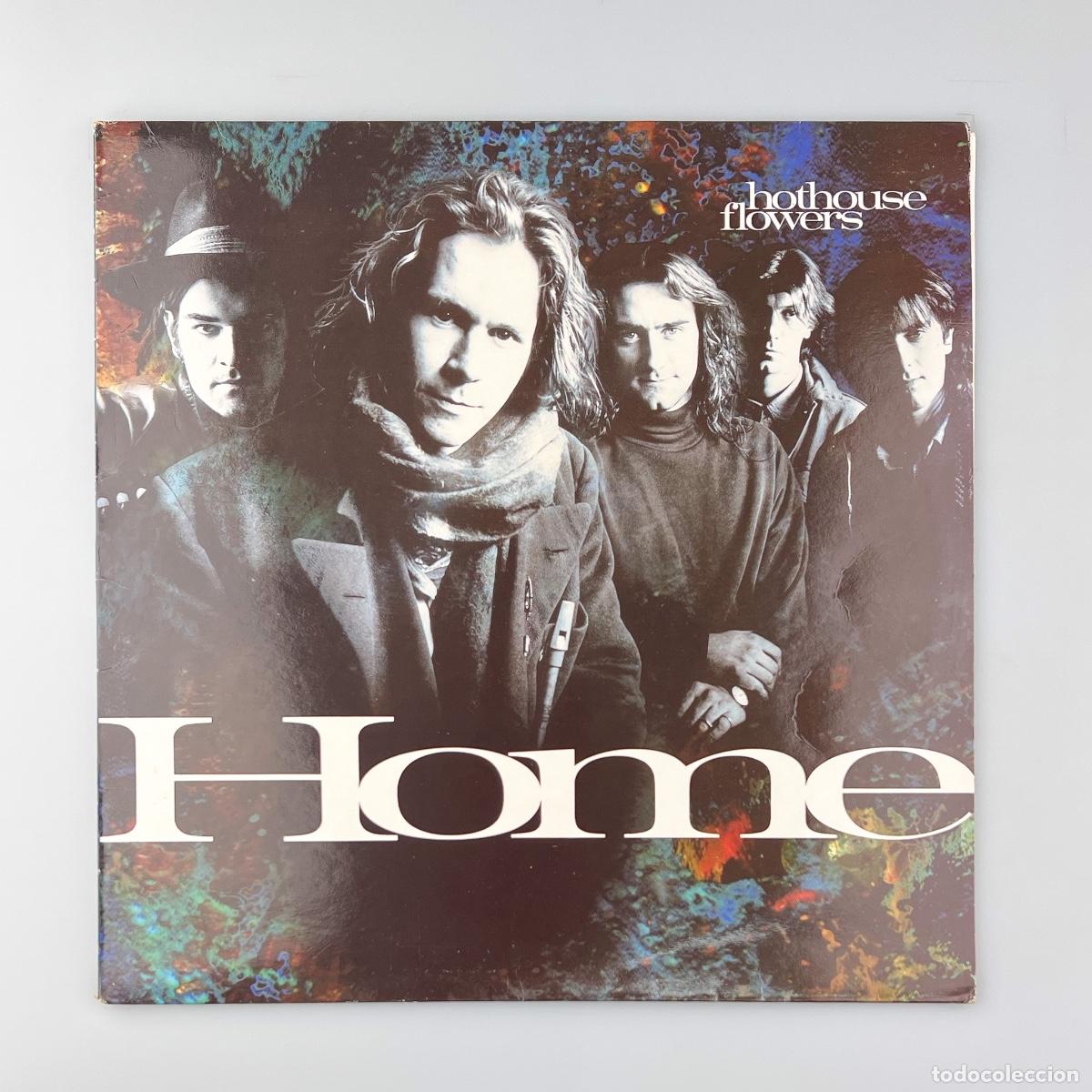 Discos de vinilo: LP. Hothouse Flowers. Home (G+/VG) - Foto 1