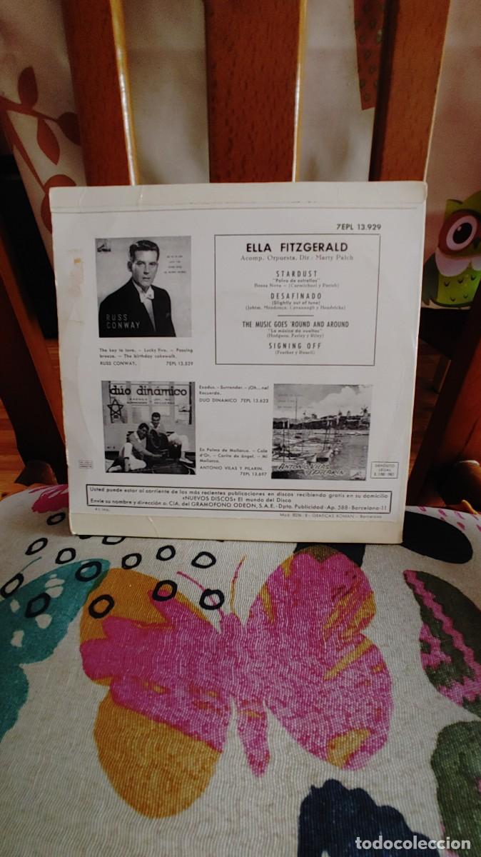 Discos de vinilo: ELLA FITZGERARD-EP STARDUST +3 - Foto 2