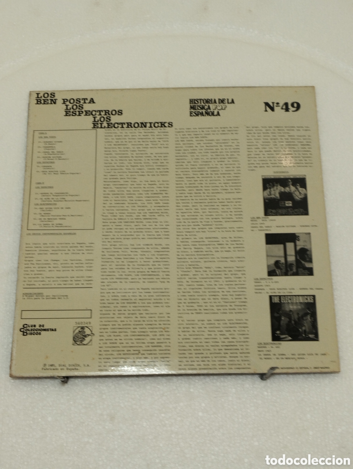 Discos de vinilo: LOS BEN POSTA/LOS ESPECTROS/LOS ELECTRONIKS - Foto 2