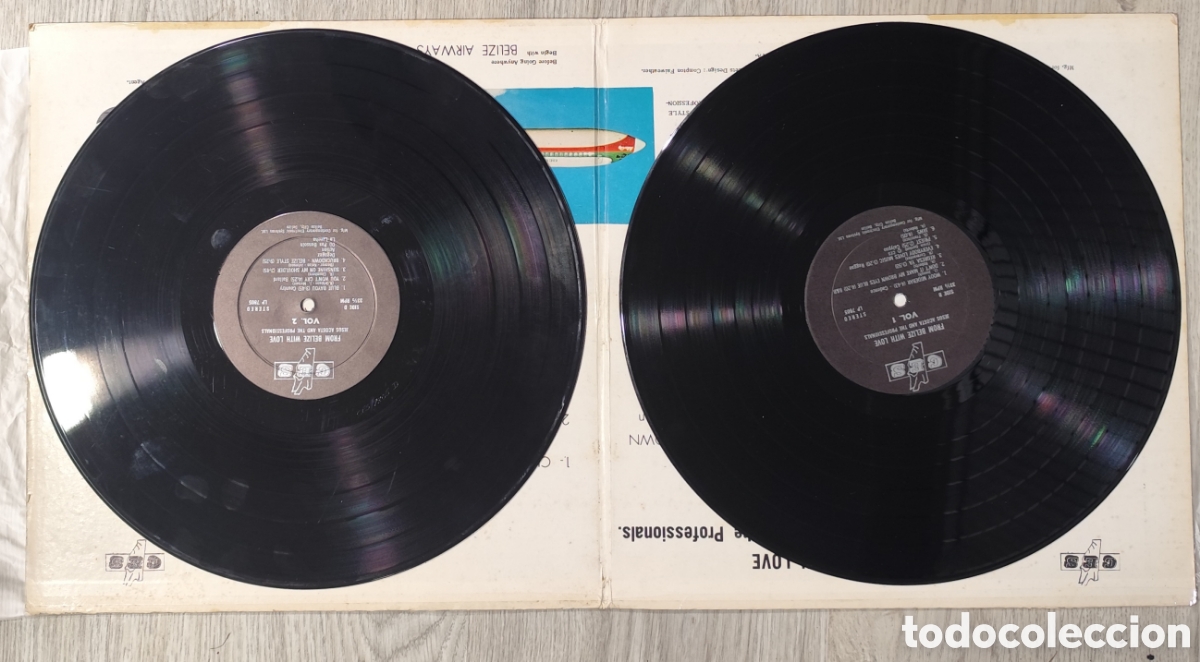 Discos de vinilo: THE PROFESSIONALS - FROM BELIZE WITH LOVE - Foto 3