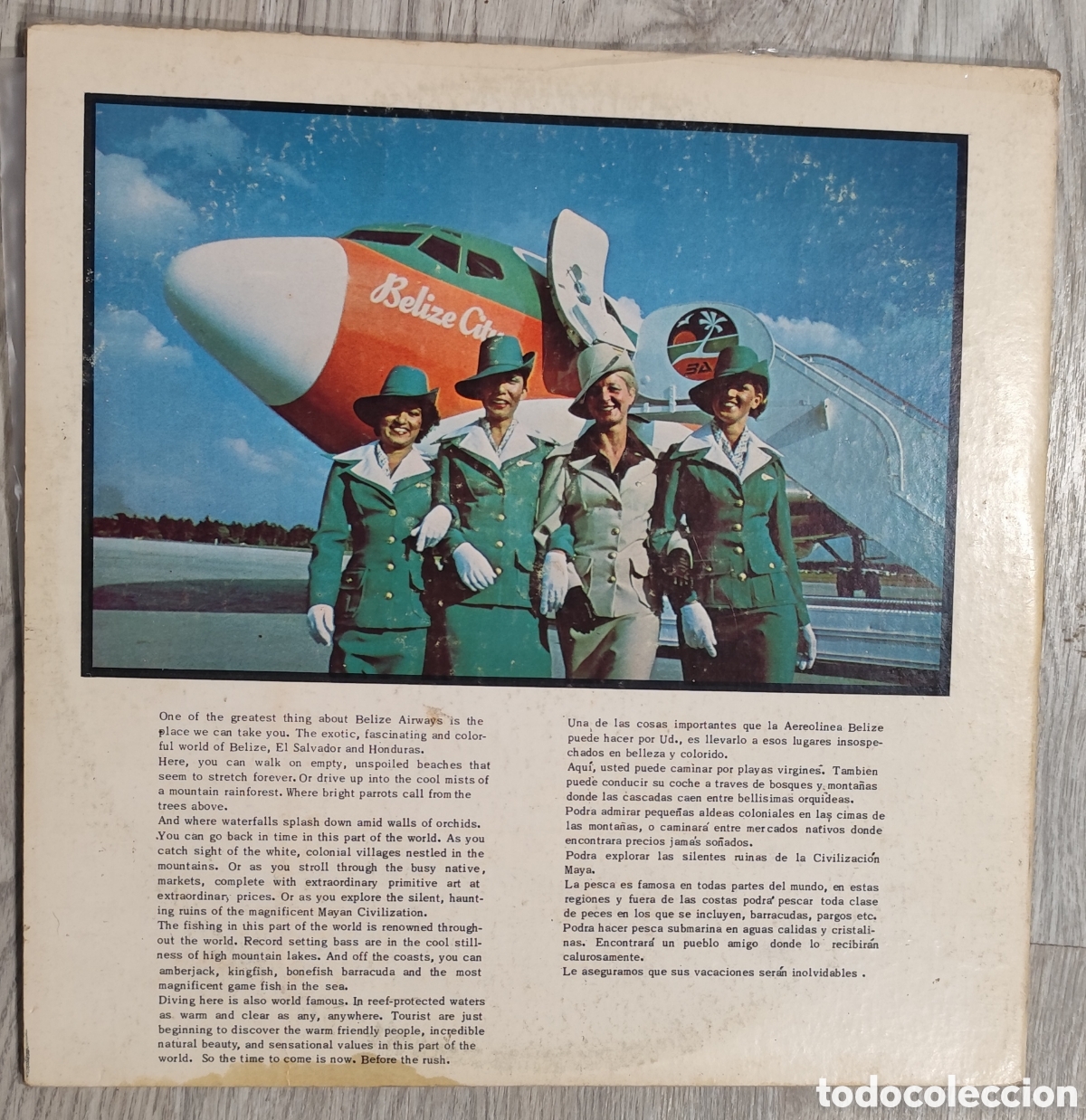 Discos de vinilo: THE PROFESSIONALS - FROM BELIZE WITH LOVE - Foto 4