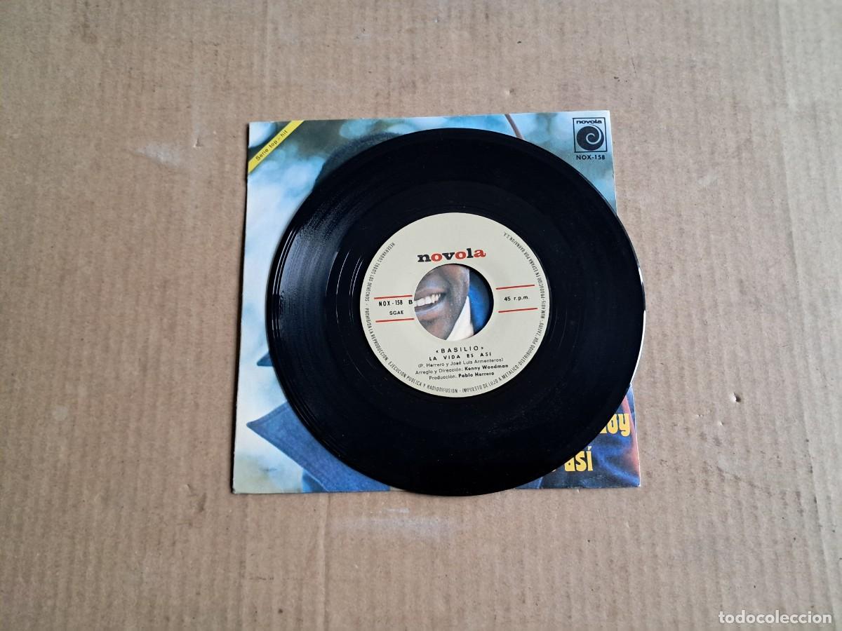 Discos de vinilo: BASILIO - ESTA TIERRA TE DOY SINGLE 1971 - Foto 2