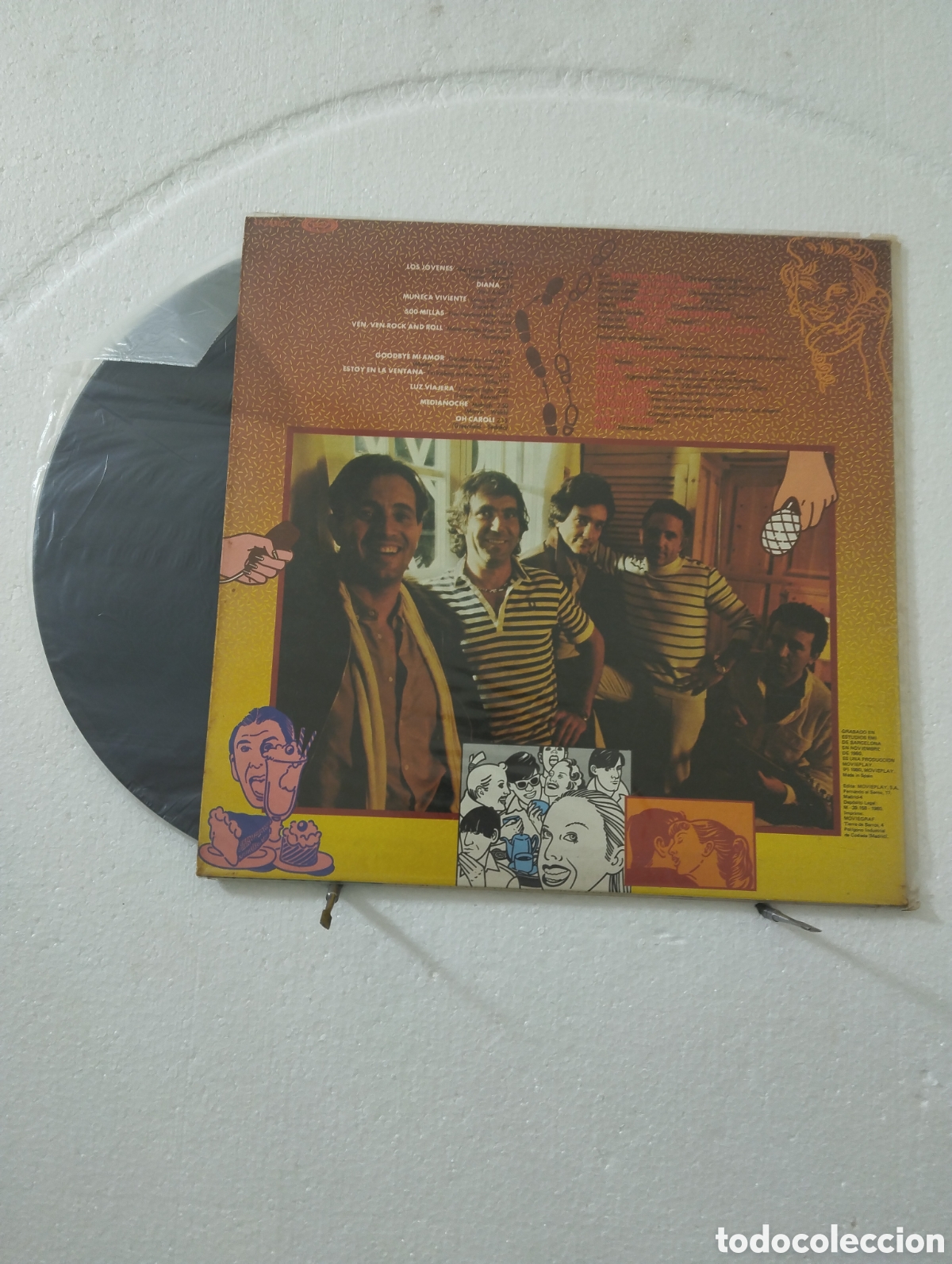 Discos de vinilo: LOS MUSTANG, LOS MUSTANG - Foto 2