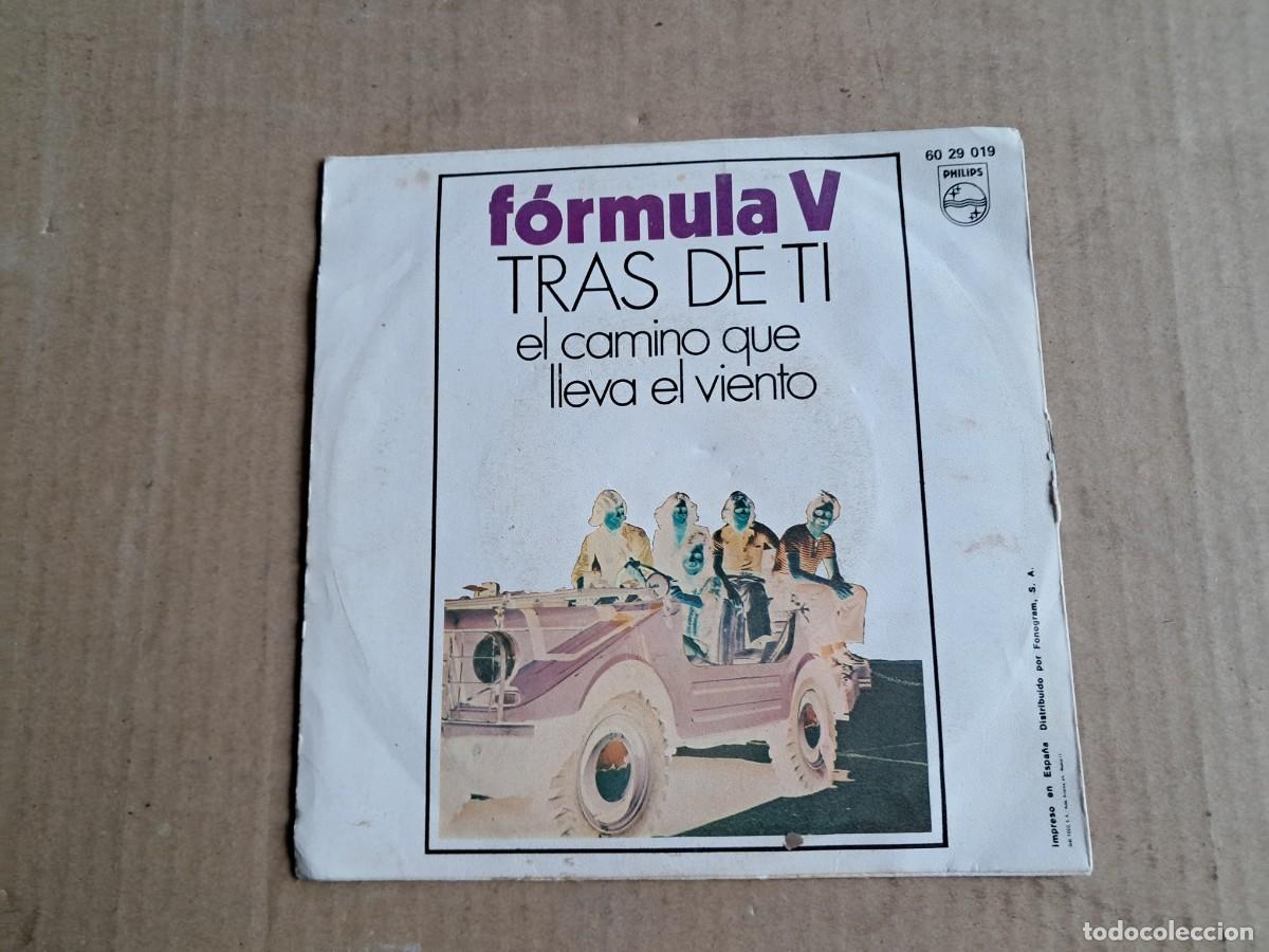 Discos de vinilo: FORMULA V - TRAS DE TI SINGLE 1970 - Foto 3