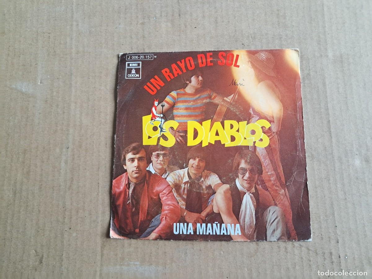 Discos de vinilo: LOS DIABLOS - UN RAYO DE SOL SINGLE 1970 - Foto 1