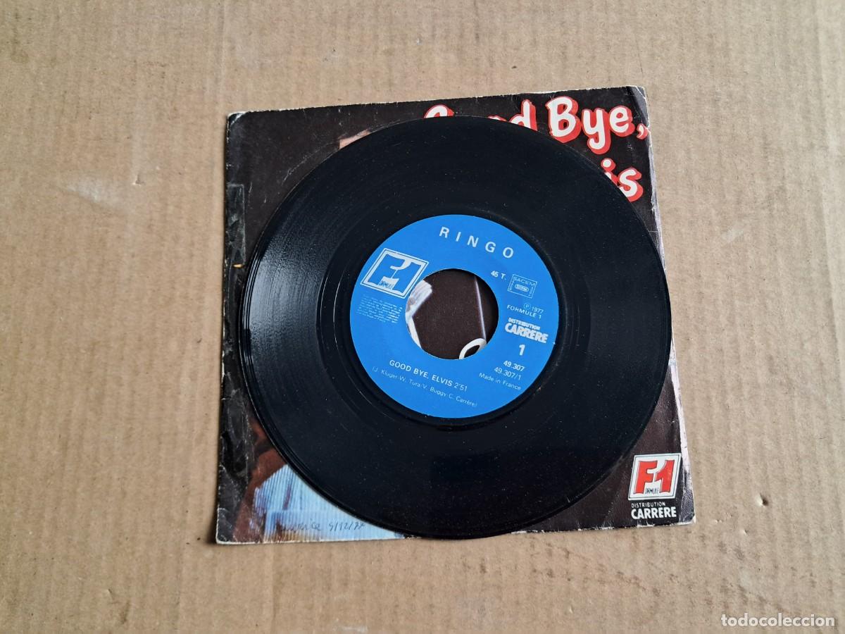 Discos de vinilo: RINGO - GOOD BYE ELVIS SINGLE 1977 EDICION FRANCIA - Foto 2