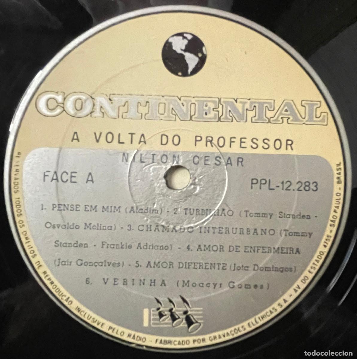 Discos de vinilo: NILTON CESAR / A VOLTA DO PROFESSOR / LP CONTINENTAL 1966 / BRASIL - Foto 4