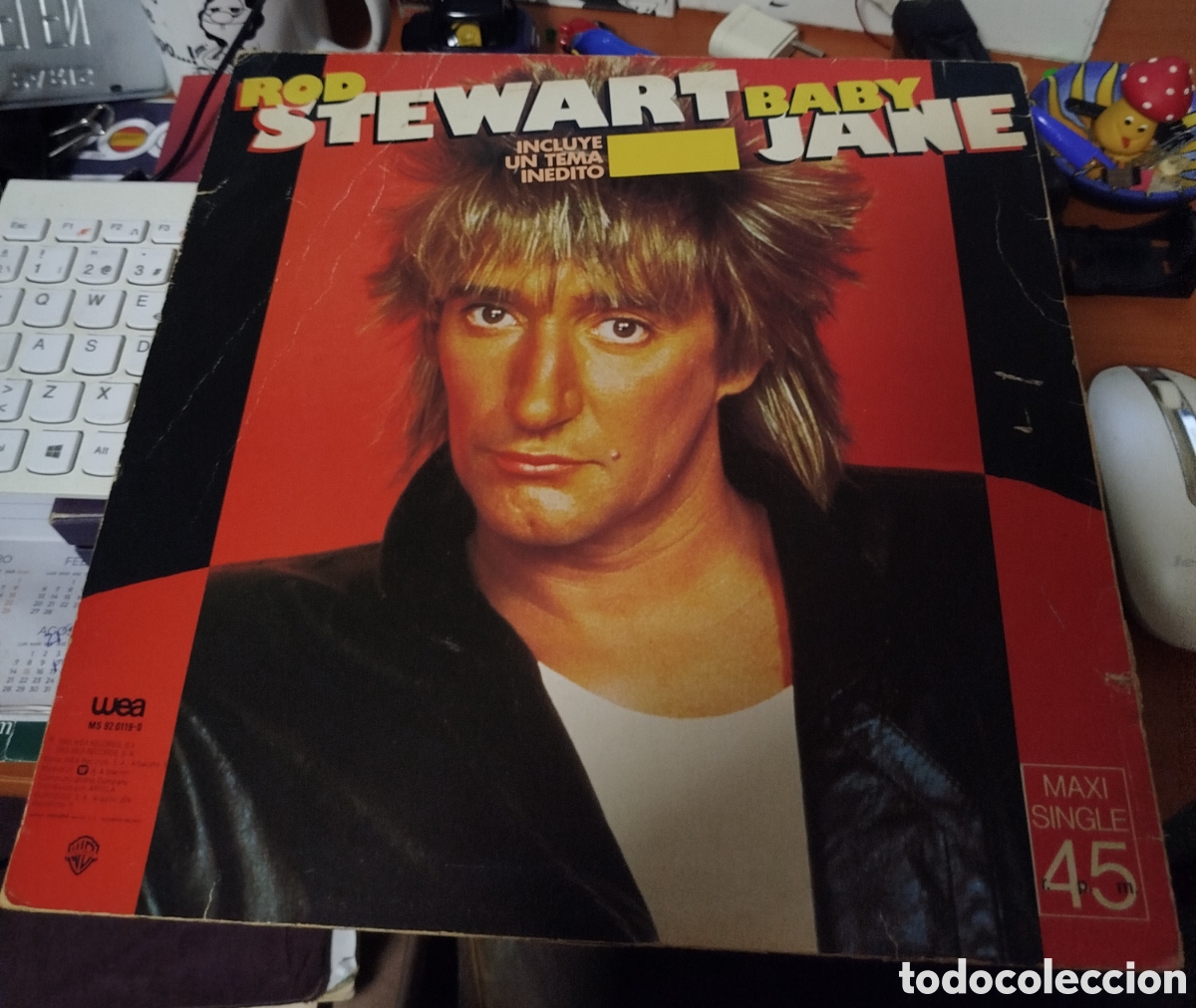 Discos de vinilo: Rob Stewart - baby Jane - Foto 2