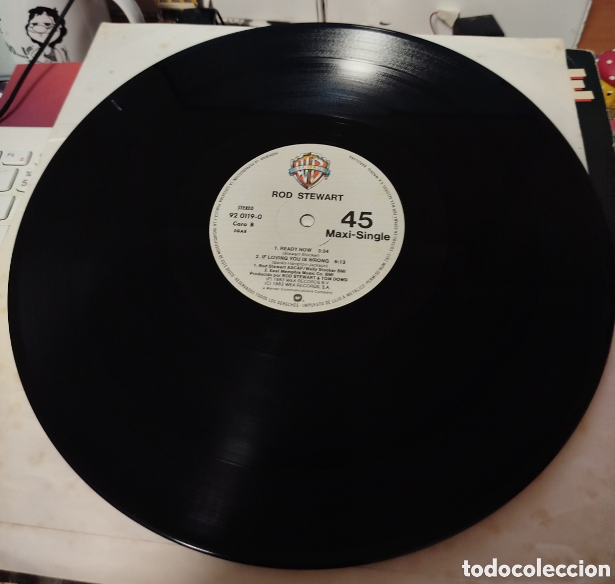 Discos de vinilo: Rob Stewart - baby Jane - Foto 3