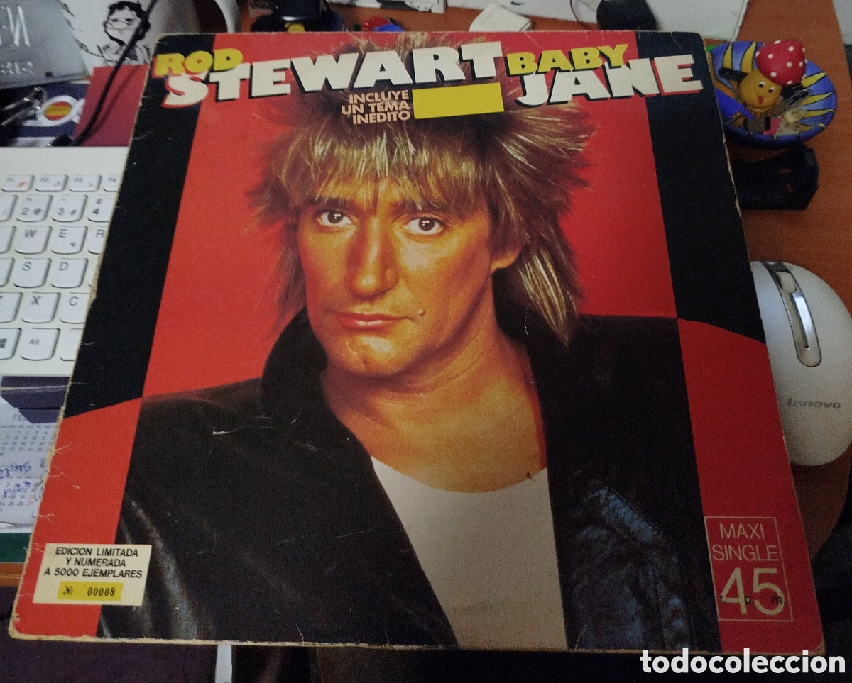 Discos de vinilo: Rob Stewart - baby Jane - Foto 1