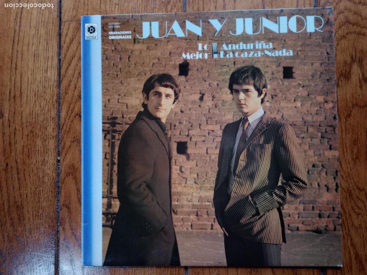 Discos de vinilo: Juan y Junior - lo mejor - Foto 1