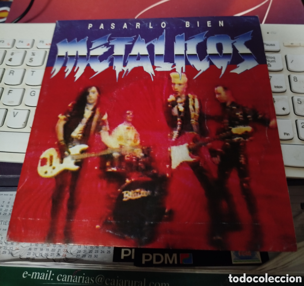 Discos de vinilo: Met&aacute;licos - pasarlo bien - Foto 1