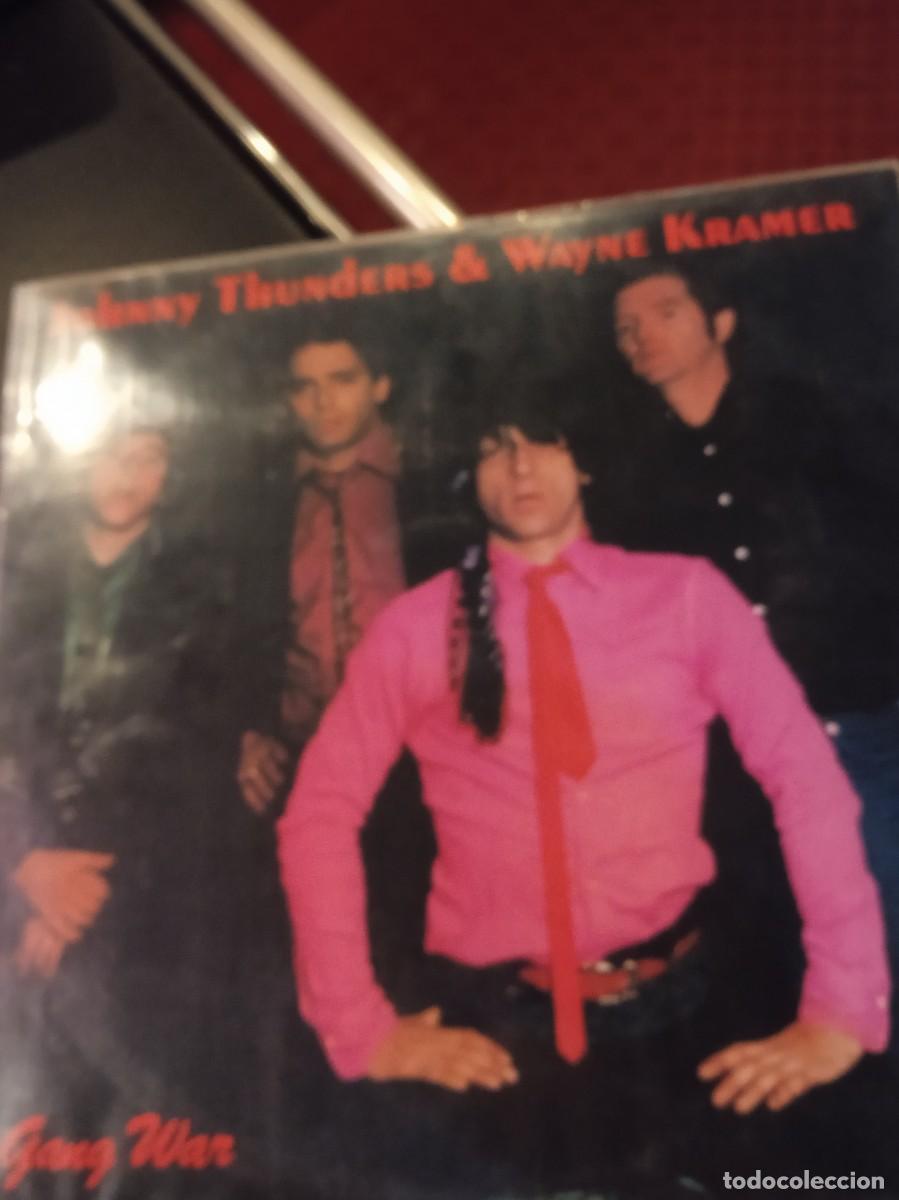 Discos de vinilo: JOHNNY THUNDERS & WAYNE KRAMER- GANG WAR. LP - Foto 1