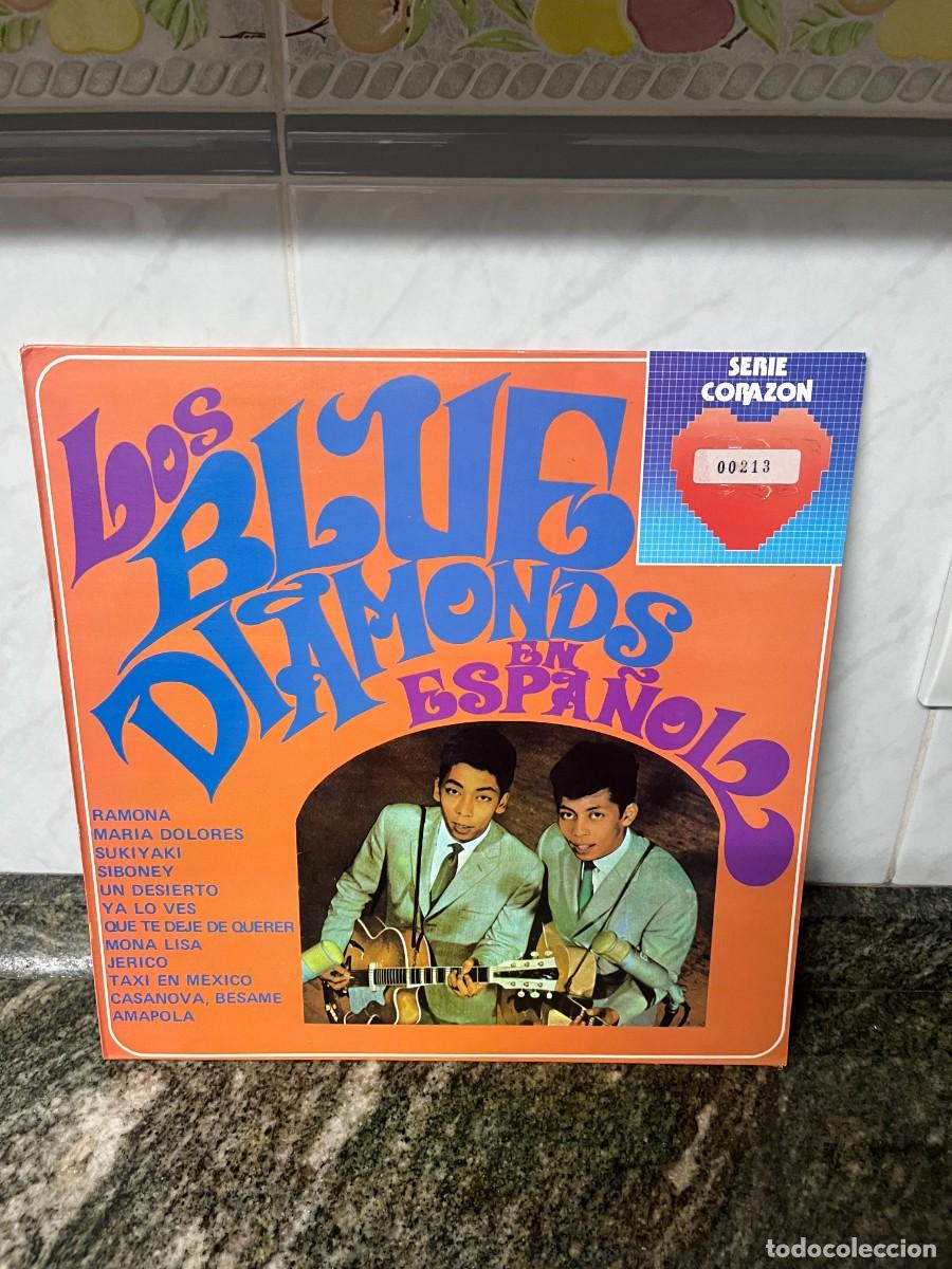 Discos de vinilo: Los Blue Diamonds En Espa&ntilde;ol - Foto 1