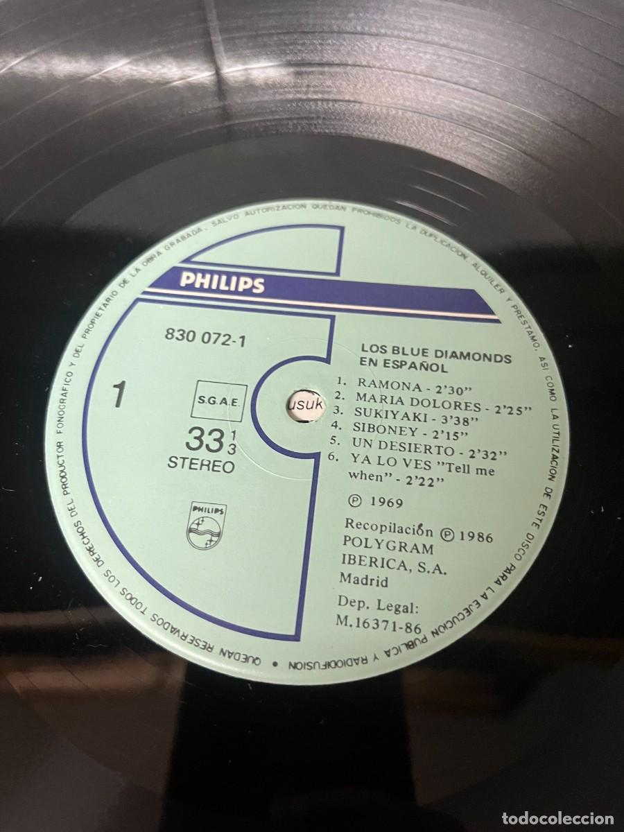 Discos de vinilo: Los Blue Diamonds En Espa&ntilde;ol - Foto 4