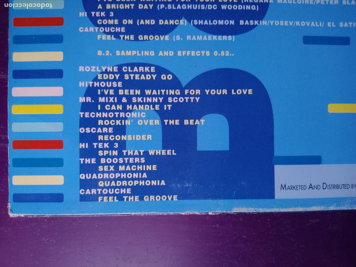 Discos de vinilo: Non Stop Loop Mix -LP ARS STUDIO 57 1991 - TECHNO, ELECTRONICA, HOUSE, - SIN USO - Foto 5