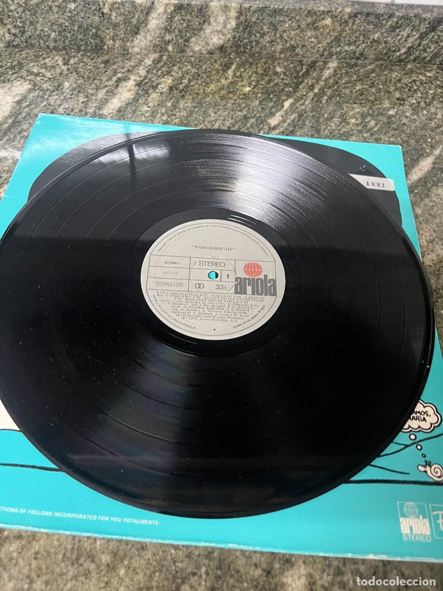 Discos de vinilo: Luis Eduardo Aute / Jes&uacute;s Mun&aacute;rriz Forgesound - Foto 3