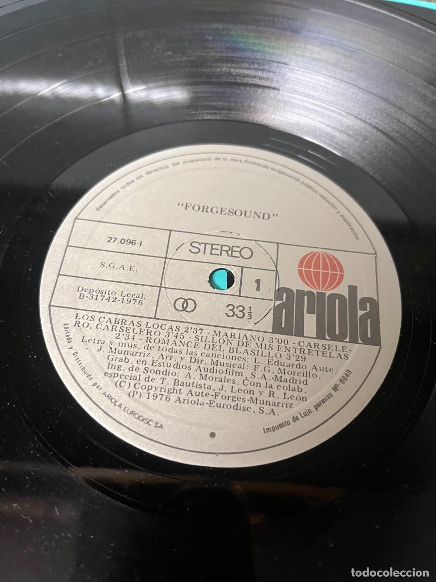 Discos de vinilo: Luis Eduardo Aute / Jes&uacute;s Mun&aacute;rriz Forgesound - Foto 4