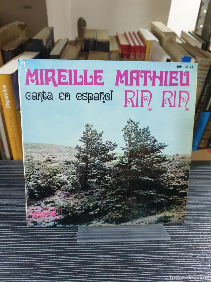 Discos de vinilo: Mireille Mathieu &ndash; Mireille Mathieu Canta En Espa&ntilde;ol, Rin Rin - Foto 1