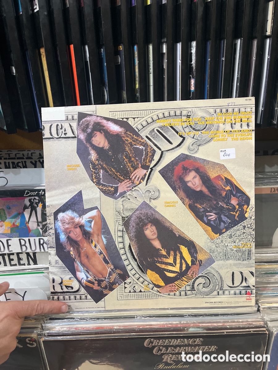 Discos de vinilo: stryper un god we trust - Foto 2