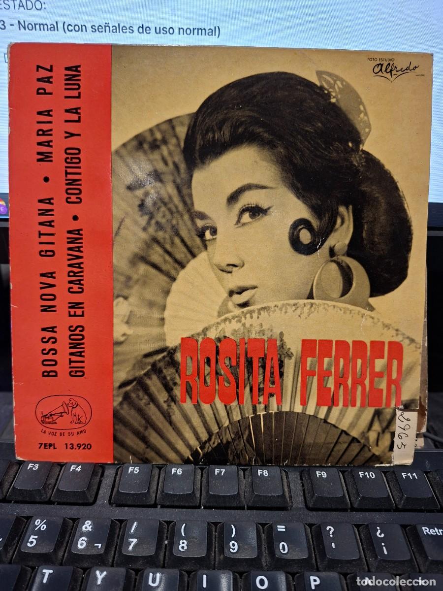 Discos de vinilo: ROSITA FERRER - GITANOS EN CARAVANA - EP DE VINILO