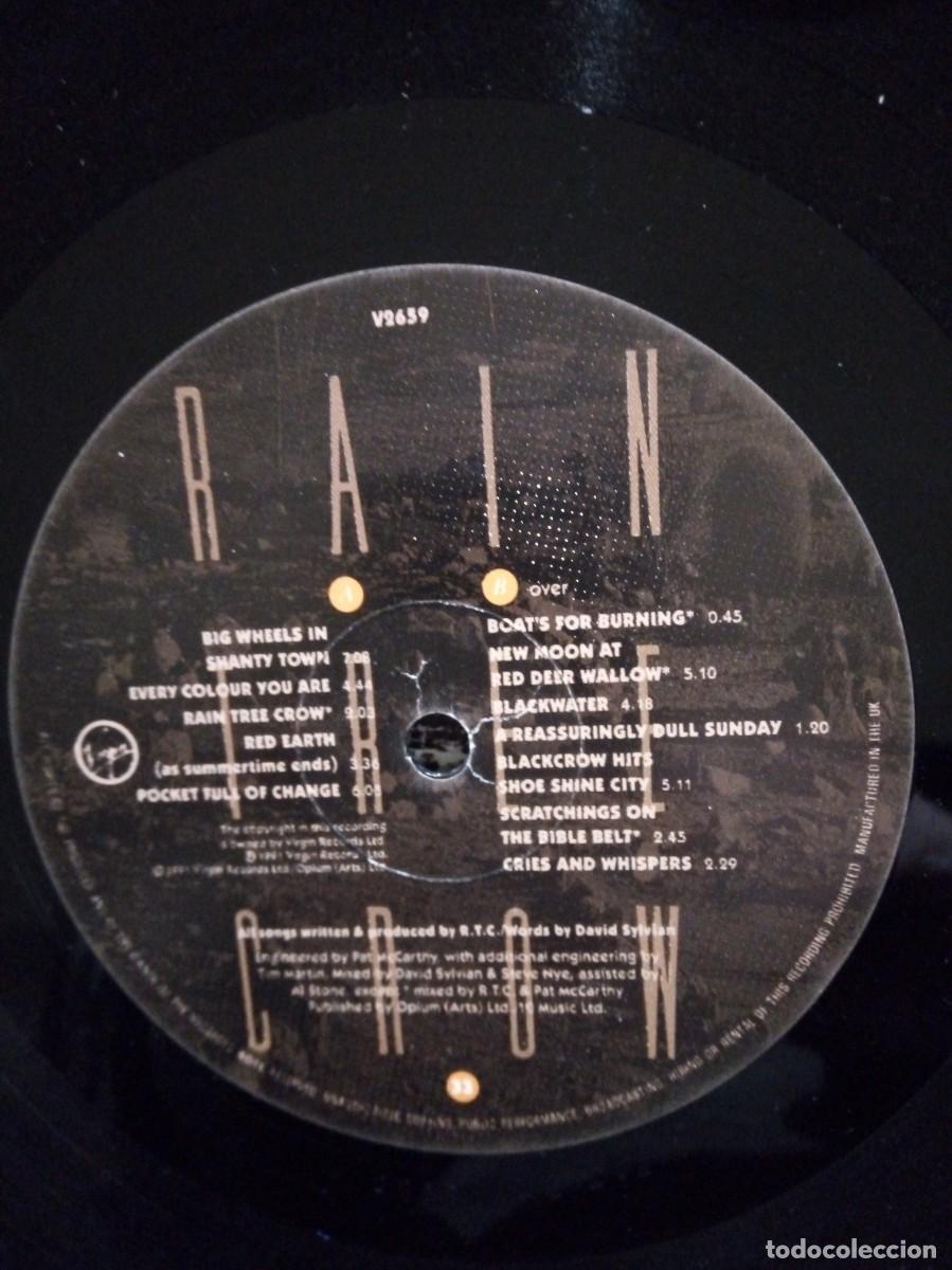 Discos de vinilo: Rain, Tree Crow 1991. - Foto 3