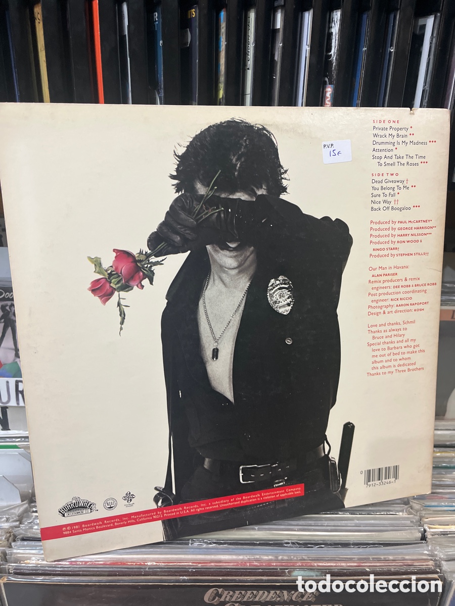 Discos de vinilo: ringo starr stop and smell roses - Foto 2