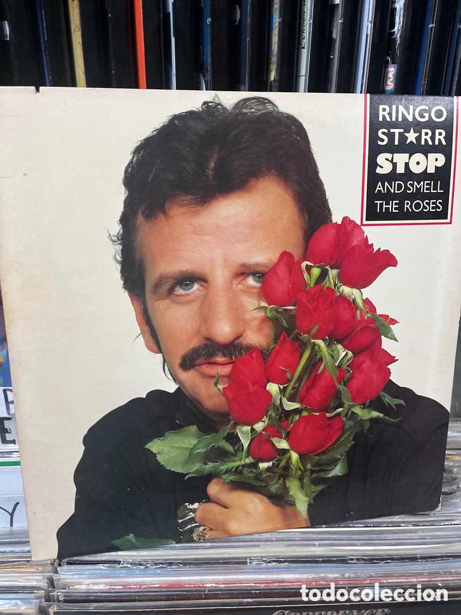 Discos de vinilo: ringo starr stop and smell roses - Foto 1
