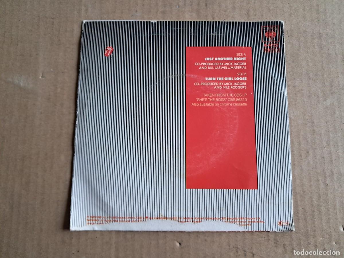 Discos de vinilo: MICK JAGGER - JUST ANOTHER NIGHT SINGLE 1985 EDICION HOLANDA - Foto 3