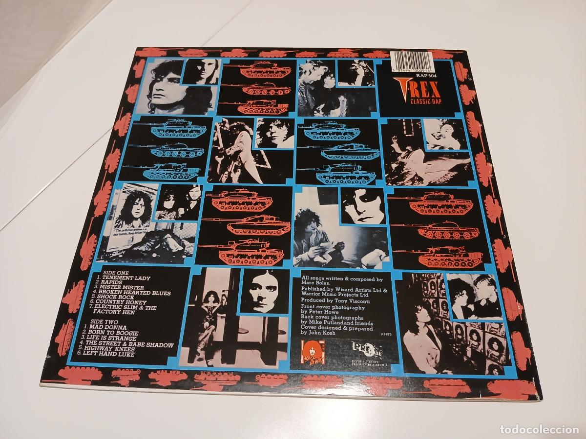 Discos de vinilo: T. Rex &ndash; Tanx- (1987) LP disco vinilo - Foto 6